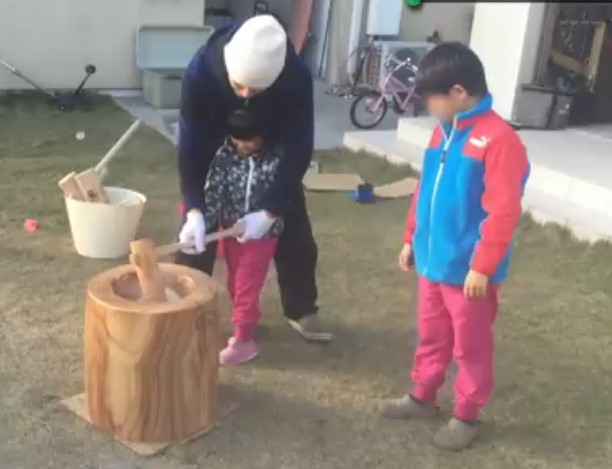 餅つき